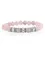 Браслет из натурального розового кварца с рунами Ансуз, Гебо и Вуньо - Женская сексуальность