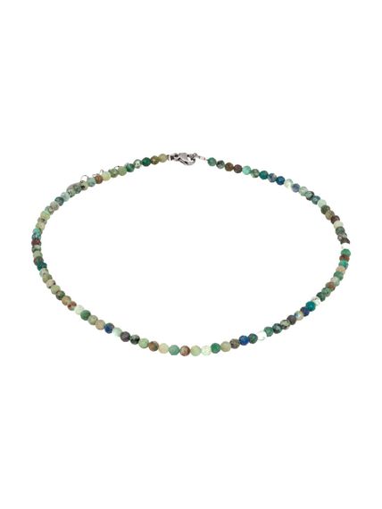 Фото чокер из хризоколлы 2145/4_хризоколла на белом фоне анфас