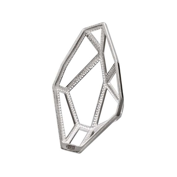Подвеска Грани - кулон из серебра, вид 3
