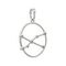 Подвеска на шею Созвездие Телец Знак зодиака серебро с фианитами, фото 3