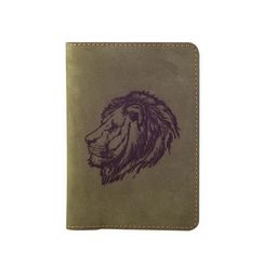 Обложка Лев зелёная