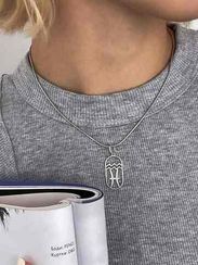 Куспид Водолей-Рыбы - подвеска из серебра