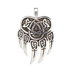 Печать Велеса медвежья лапа оберег подвеска