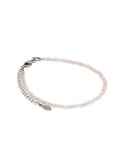 Браслет на руку из розового кварца 3 мм