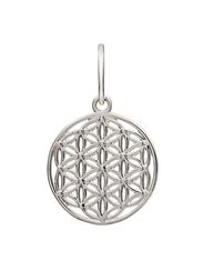Подвеска Цветок жизни малый из серебра