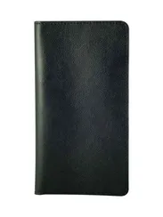 Кошелек классический черная кожа 05014