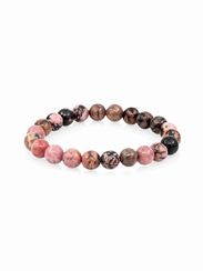 Браслет из камней родонита