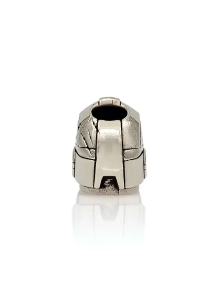 Подвеска шарм IM Silver Centurion из мельхиора вид сзади.