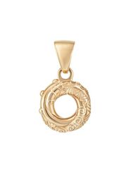 Алжирский узел любви малый из серебра 925 с позолотой