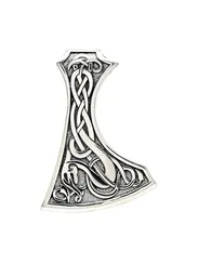 Топор кельтский - подвеска из серебра