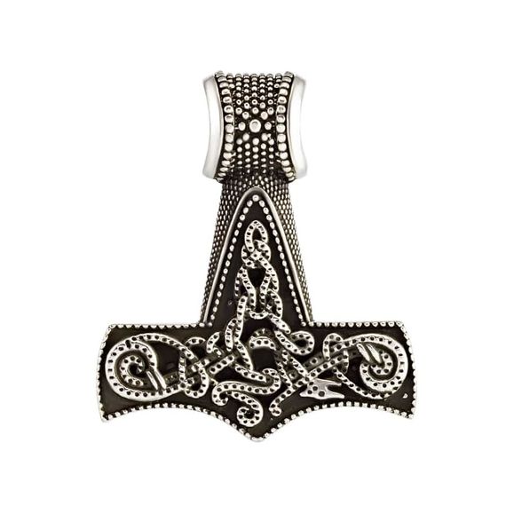 Купите подвеску молот Тора из серебра с доставкой.