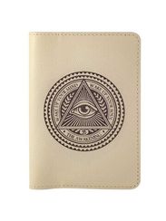Обложка Всевидящее око молочная кожа