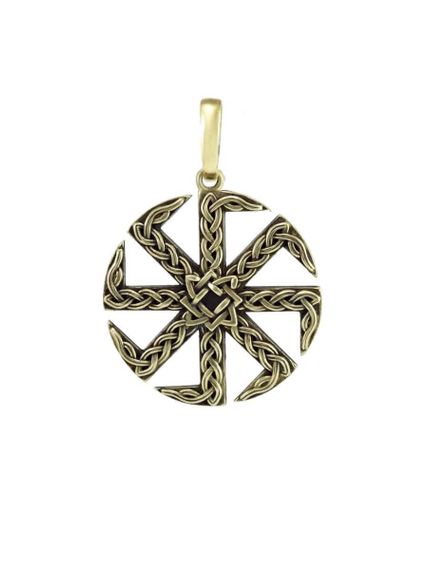 Купите Коловрат со звездой Руси из бронзы с доставкой из Ростова-на-Дону.