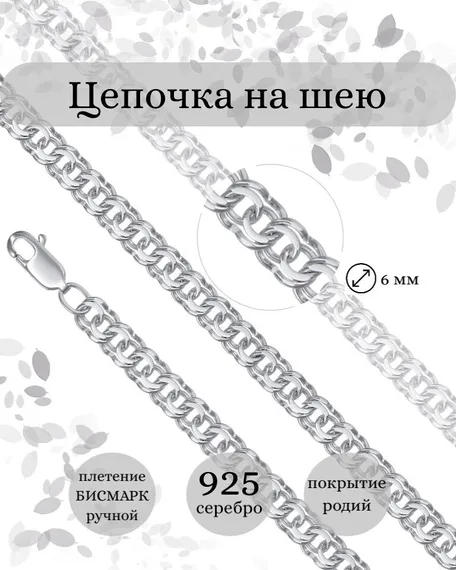 Фото цепочка на шею бисмарк инфографика