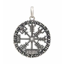 Вегвизир подвеска из серебра