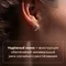 Серьги Конго 12 мм Серебро 925, инфографика 2