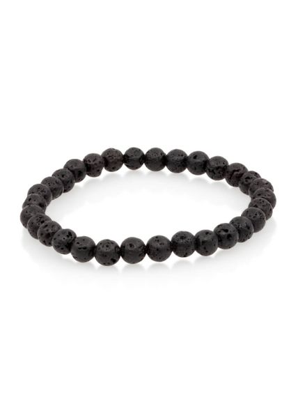 Браслет из лавового камня, вид сверху