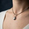 Капелька воды подвеска из серебра, живое фото 1