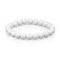 Браслет из белой керамики 6 мм, фото 1