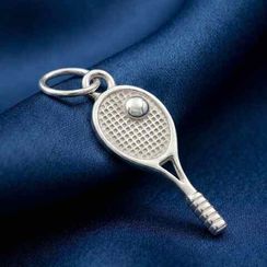 Подвеска на шею Теннисная ракетка ювелирная серебро 925