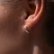 Серьги Конго 12 мм Серебро 925, инфографика 1