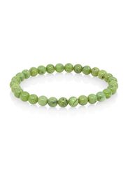 Браслет из камней серпентина 6 мм