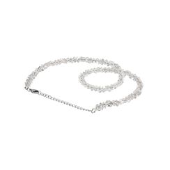 Чокер из имитации светлого хрусталя 6 мм