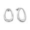 Серьги Овал из серебра 925 пробы, фото 1