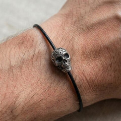 Бусина Череп Polynesian Tribal skull