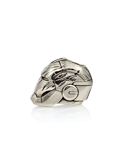 Подвеска шарм IM Silver Centurion из мельхиора вид слева.