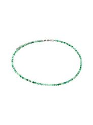 Чокер на шею из берилла изумрудного 3 мм