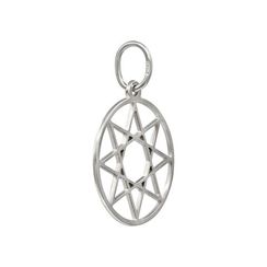 Подвеска Октаграмма - кулон из серебра
