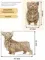 Размеры фигурки Корги из бронзы