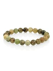 Браслет из камней везувиана (зеленого граната)