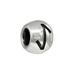 Шарм с руной Эйваз - подвеска из серебра 925 пробы скандинавский оберег