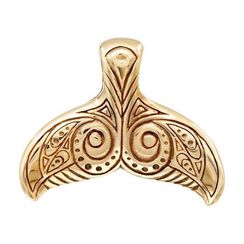 Хвост Кита - подвеска из бронзы