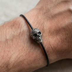 Бусина Череп Polynesian Tribal skull