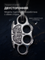 Кастет Константина подвеска серебро, живое фото 3