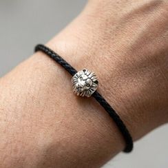 Лев - серебряный шарм-подвеска