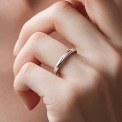Кольцо обручальное 3 мм из серебра 925
