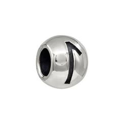 Шарм с руной Лагуз - подвеска из серебра 925 пробы скандинавский оберег