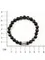 Браслет из обсидиана Исполнение желаний и руна Дагаз
