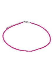 Чокер на шею из шпинели розовой 3 мм
