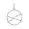 Подвеска на шею Созвездие Телец Знак зодиака серебро с фианитами, фото 1