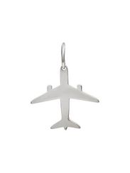 Самолёт - подвеска из серебра