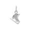 Подвеска Конек для фигурного катания - кулон из серебра 925 пробы, фото 4