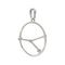 Подвеска на шею Созвездие Рак Знак зодиака серебро с фианитами, фото 4