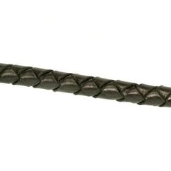 Шнур кожаный плетеный 9 мм