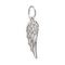 Подвеска Крыло птицы - кулон из серебра 925 пробы, вид 2