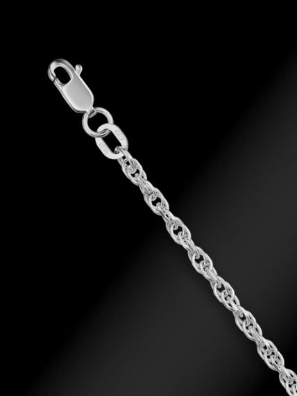 Цепочка на шею из серебра Форцатина Допиа, вид 3